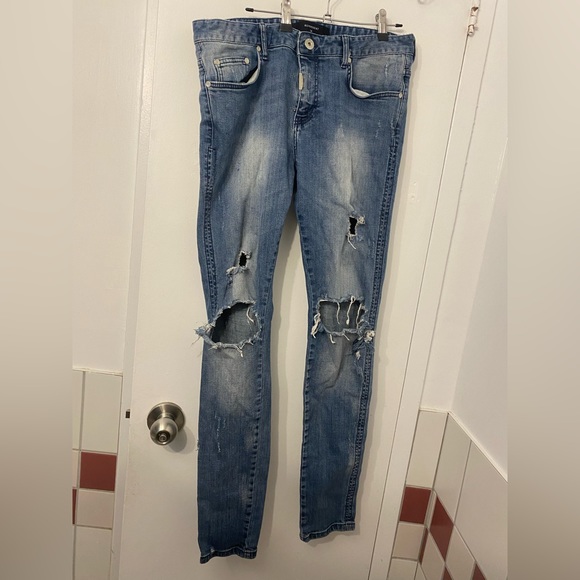Represent Clo Destroyer Jeans - Picture 1 of 2